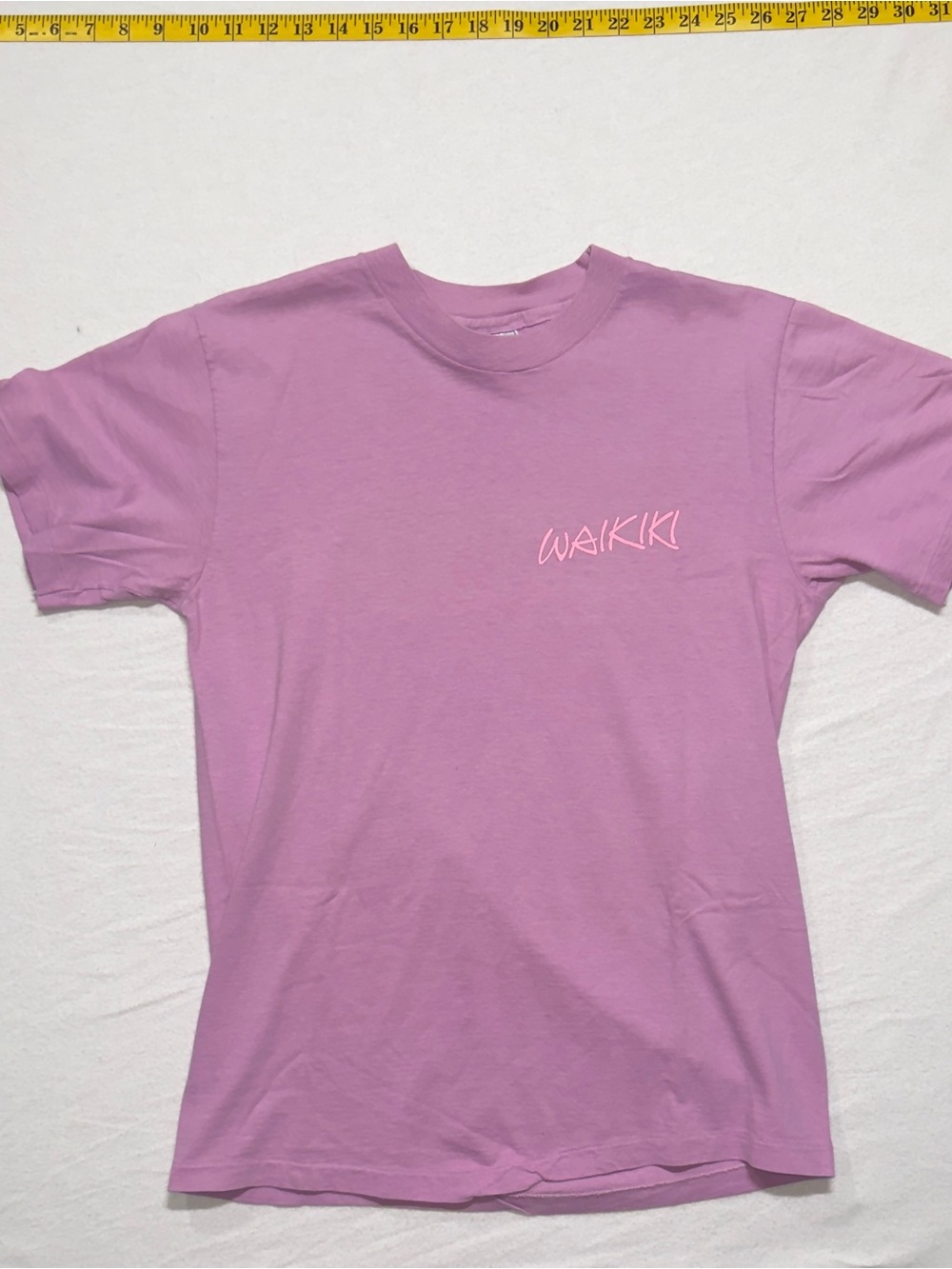 1990/1980s wakiki single stitch shirt
